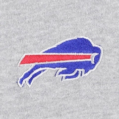 Buffalo Bills Big & Tall Fleece Raglan Full-Zip Hoodie Jacket - Heather Gray - NFL