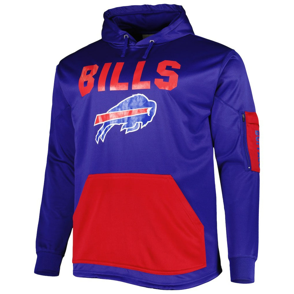 Buffalo Bills Big & Tall Pullover Hoodie - Royal - Fanatics