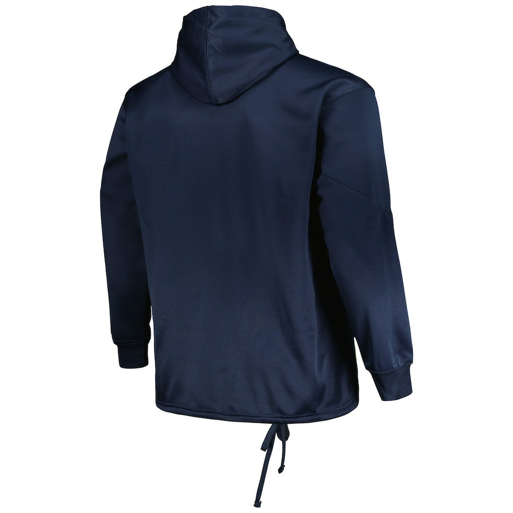 Seattle Seahawks Big & Tall Pullover Hoodie - College Navy - Fanatics