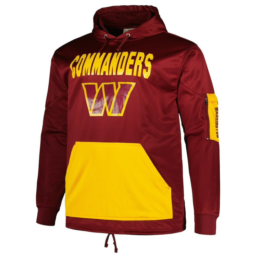 Washington Commanders Big & Tall Pullover Hoodie - Burgundy - Fanatics