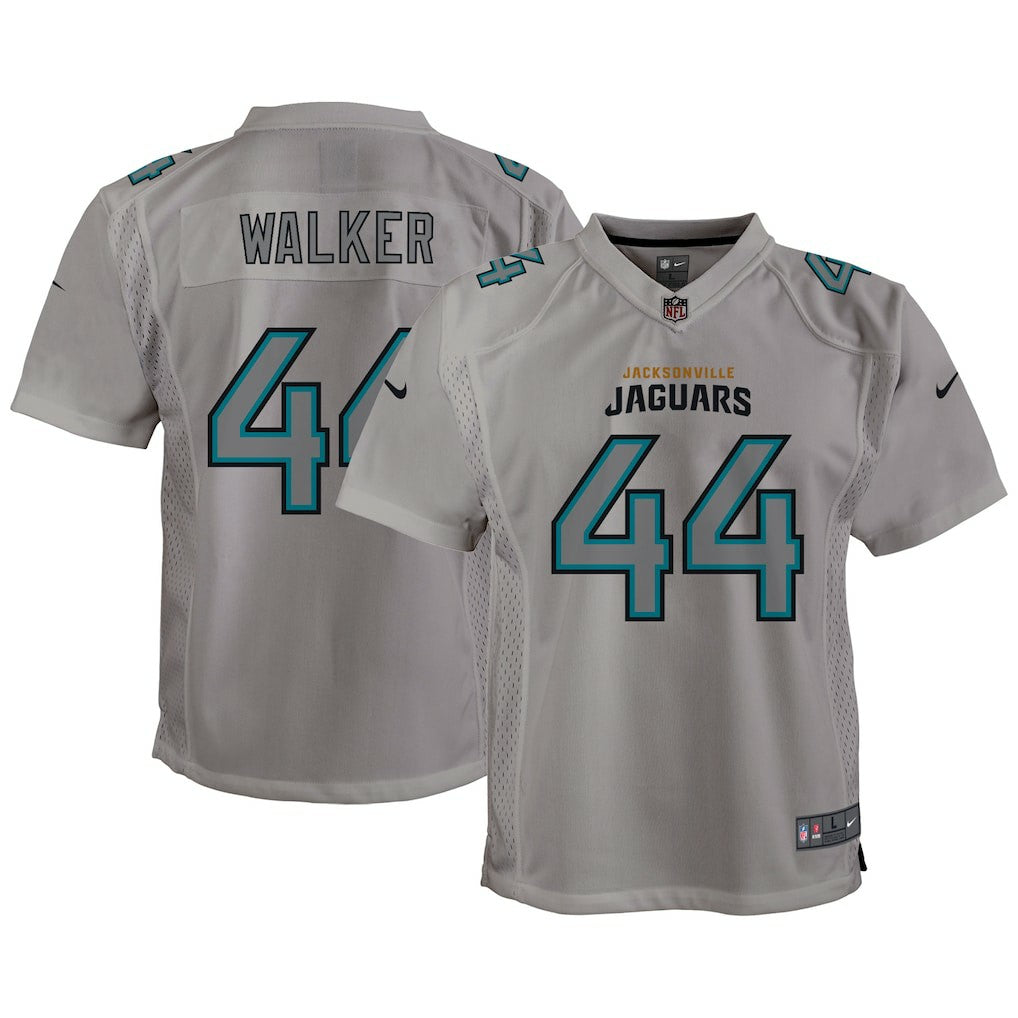 Travon Walker Jacksonville Jaguars Youth Atmosphere Game Jersey - Gray - Nike