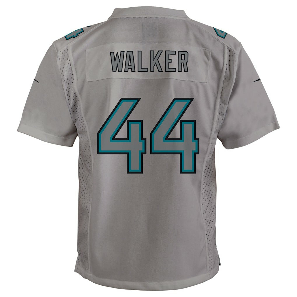 Travon Walker Jacksonville Jaguars Youth Atmosphere Game Jersey - Gray - Nike