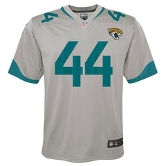 Travon Walker Jacksonville Jaguars Youth Inverted Game Jersey - Silver - Nike