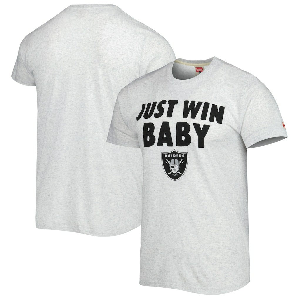 Las Vegas Raiders Homage Hyper Local Tri-Blend T-Shirt - Ash - NFL