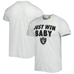 Las Vegas Raiders Homage Hyper Local Tri-Blend T-Shirt - Ash - NFL