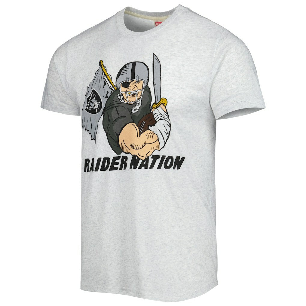 Las Vegas Raiders Homage Hyper Local Tri-Blend T-Shirt - Ash - NFL