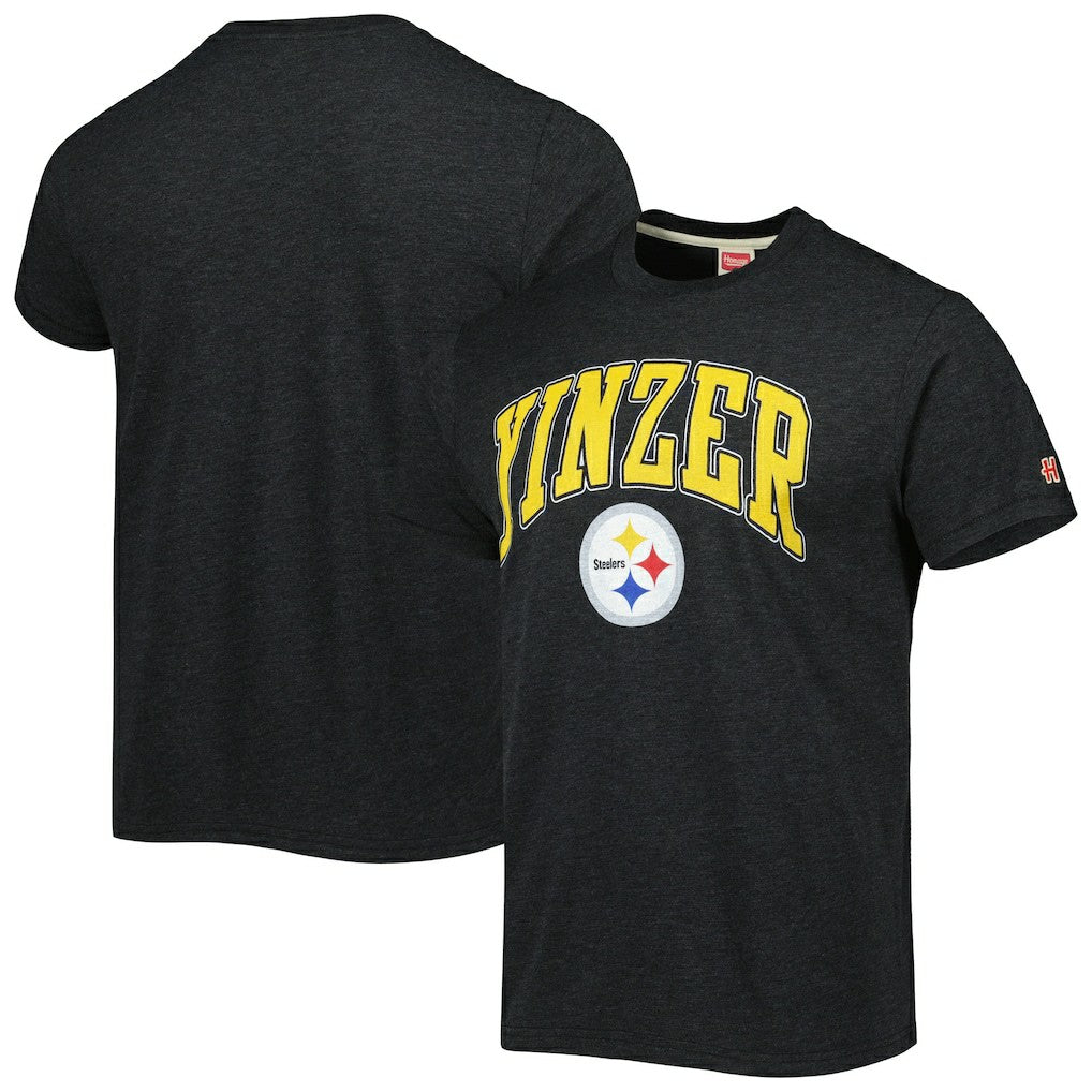 Pittsburgh Steelers Homage Hyper Local Tri-Blend T-Shirt - Charcoal - NFL