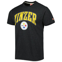 Pittsburgh Steelers Homage Hyper Local Tri-Blend T-Shirt - Charcoal - NFL