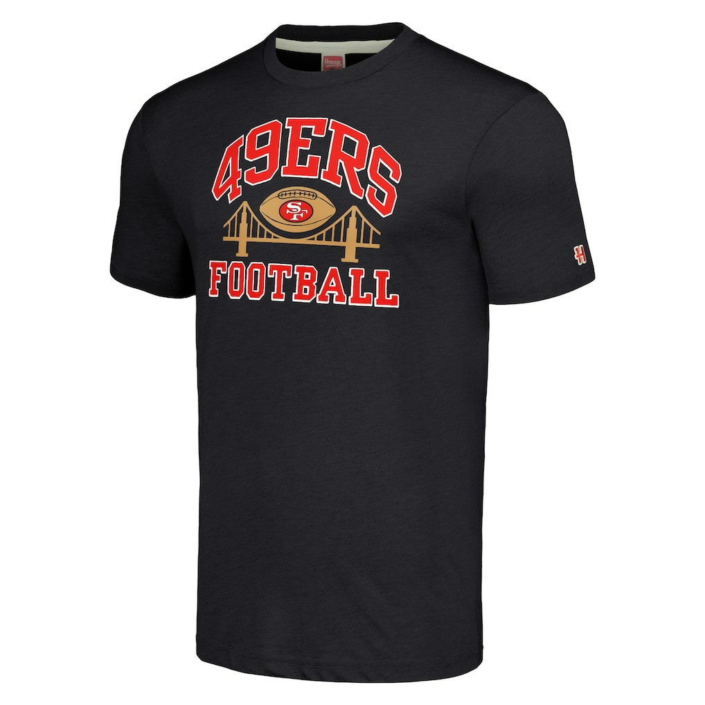 San Francisco 49ers Homage Hyper Local Tri-Blend T-Shirt - Charcoal - NFL