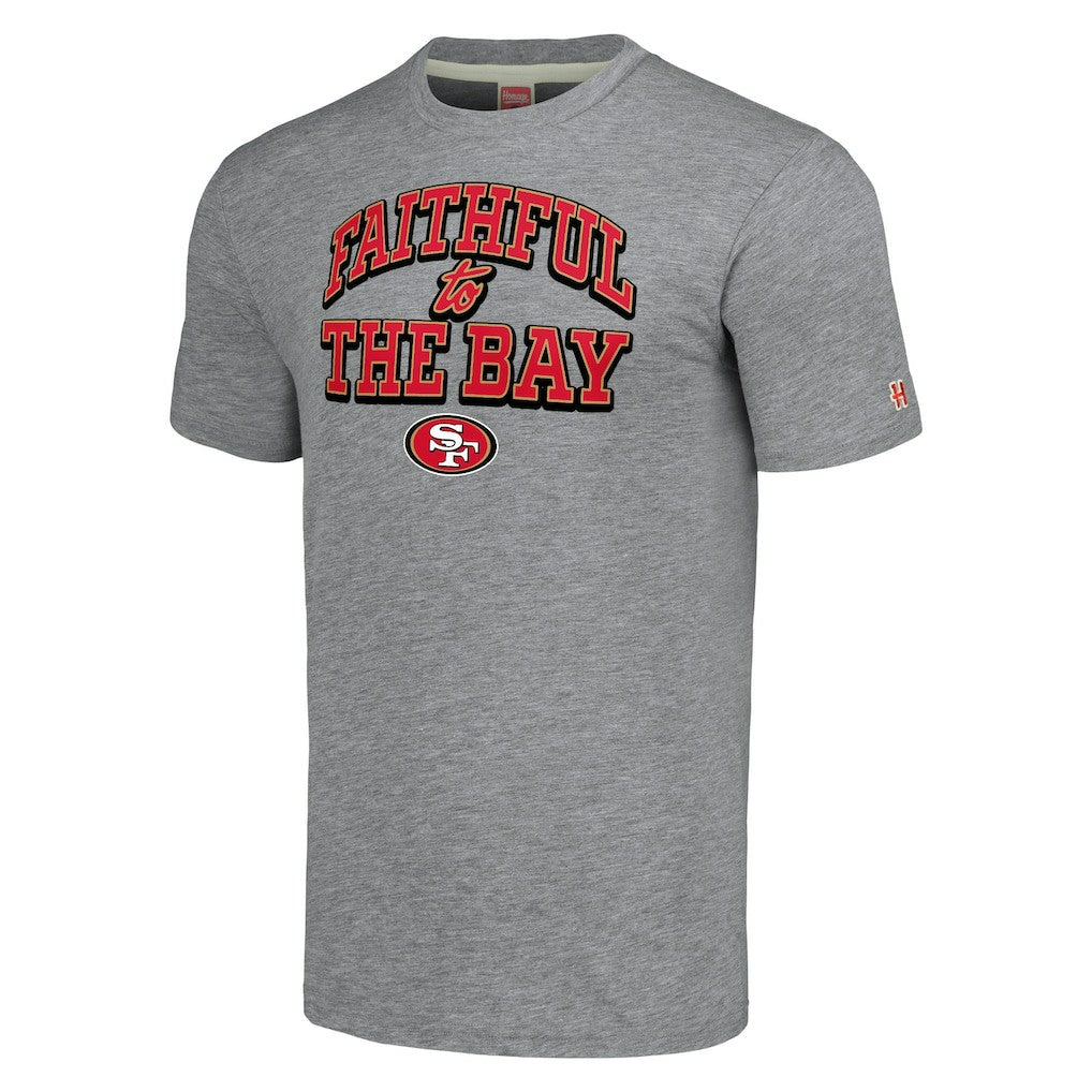 San Francisco 49ers Homage Hyper Local Tri-Blend T-Shirt - Gray - NFL