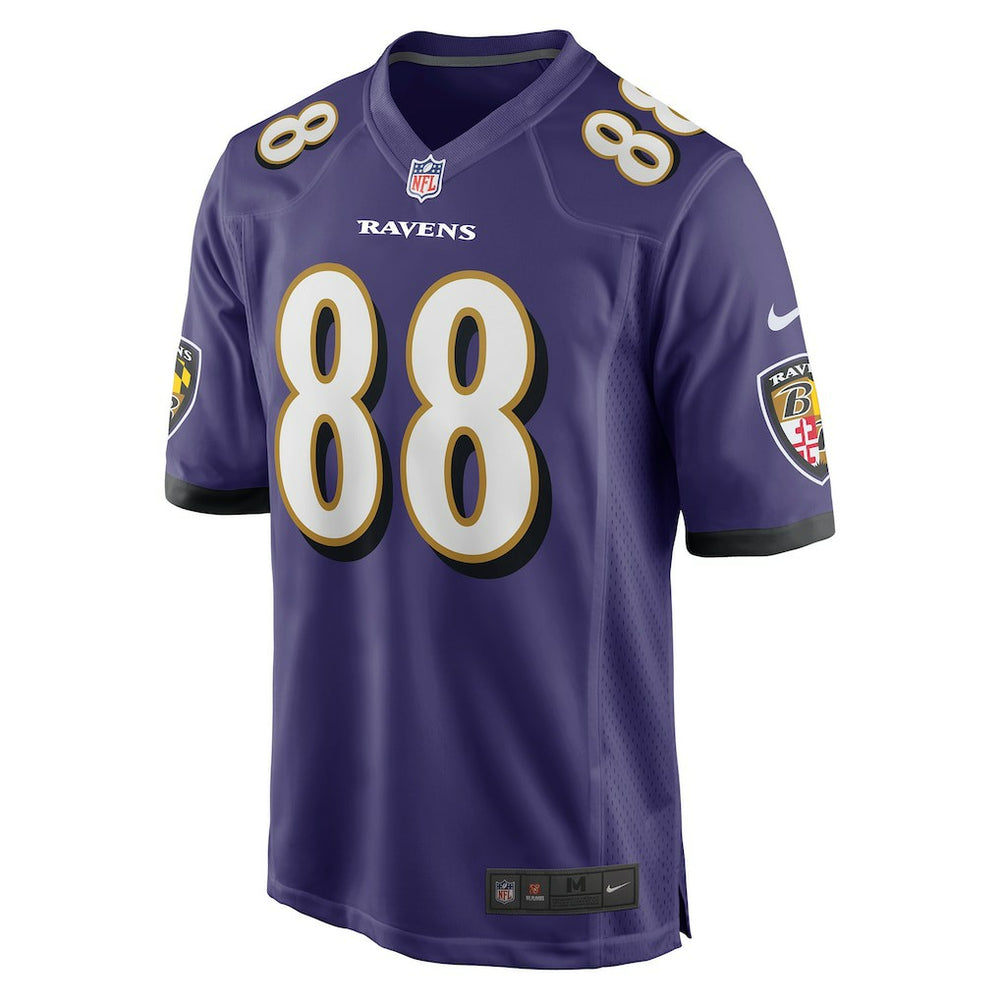 Charlie Kolar Baltimore Ravens Player Game Jersey - Purple - Nike