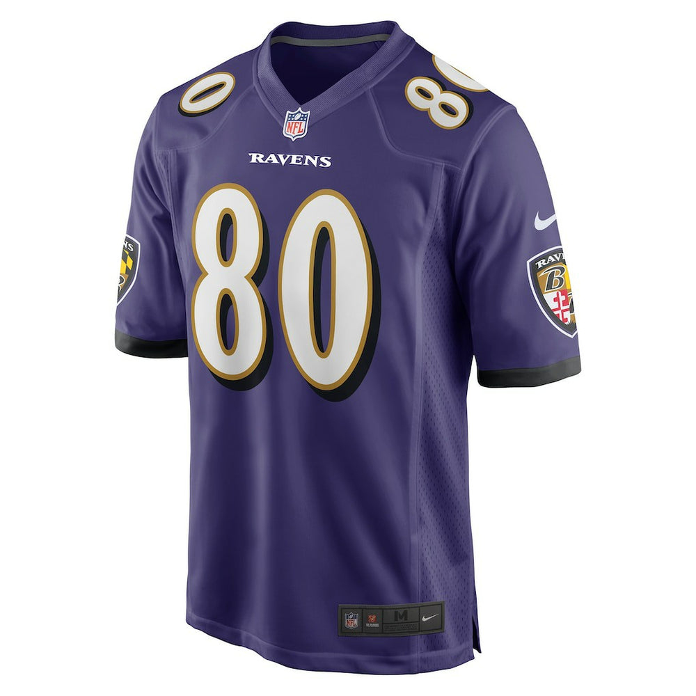 Isaiah Likely Baltimore Ravens Player Game Jersey - Purple - Nike