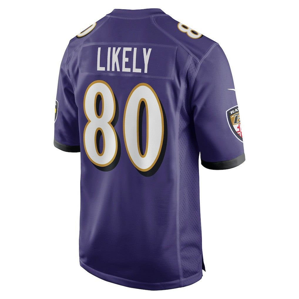 Isaiah Likely Baltimore Ravens Player Game Jersey - Purple - Nike