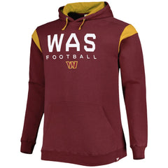 Washington Commanders Big & Tall Call the Shots Pullover Hoodie - Burgundy - Fanatics