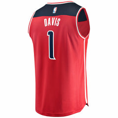 Fanatics Johnny Davis Washington Wizards Youth Fast Break Replica Jersey Icon Edition Red