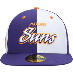 New Era  Script Pinwheel 59FIFTY Fitted Hat Purple/White
