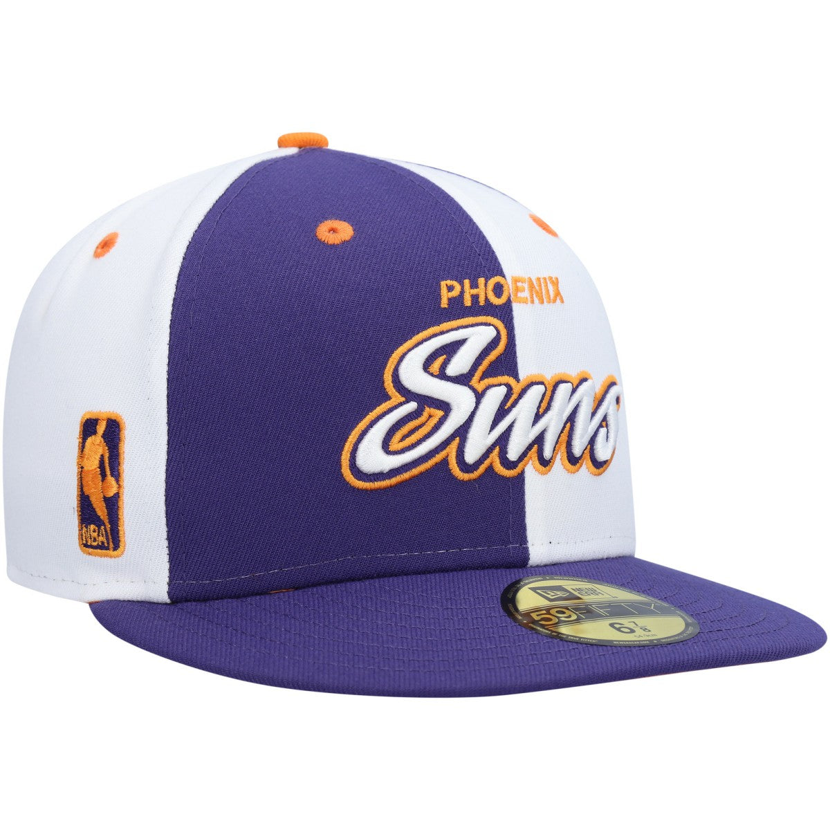 New Era  Script Pinwheel 59FIFTY Fitted Hat Purple/White