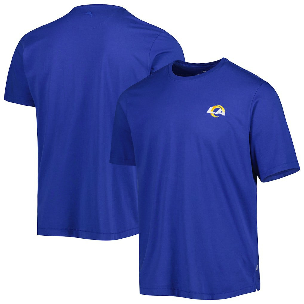 Los Angeles Rams Bali Skyline T-Shirt - Royal - Tommy Bahama