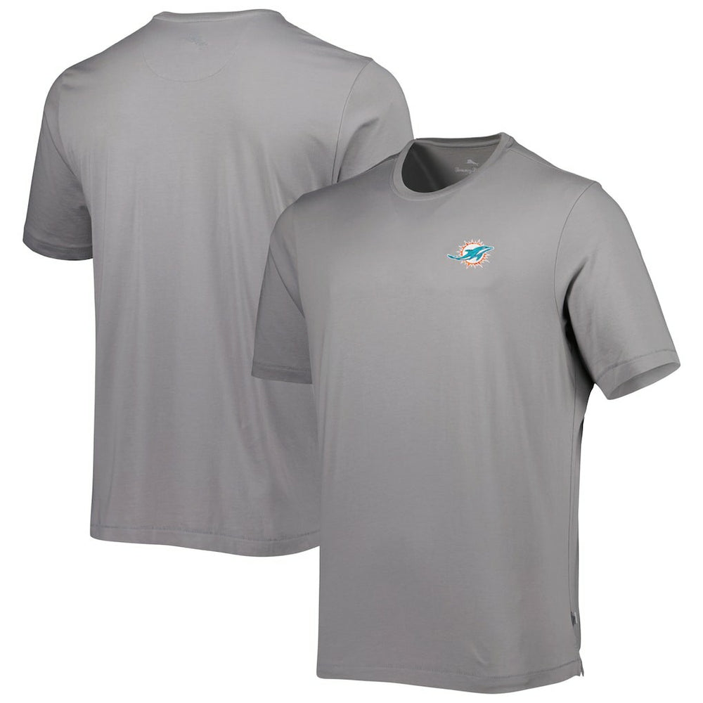 Miami Dolphins Bali Skyline T-Shirt - Gray - Tommy Bahama