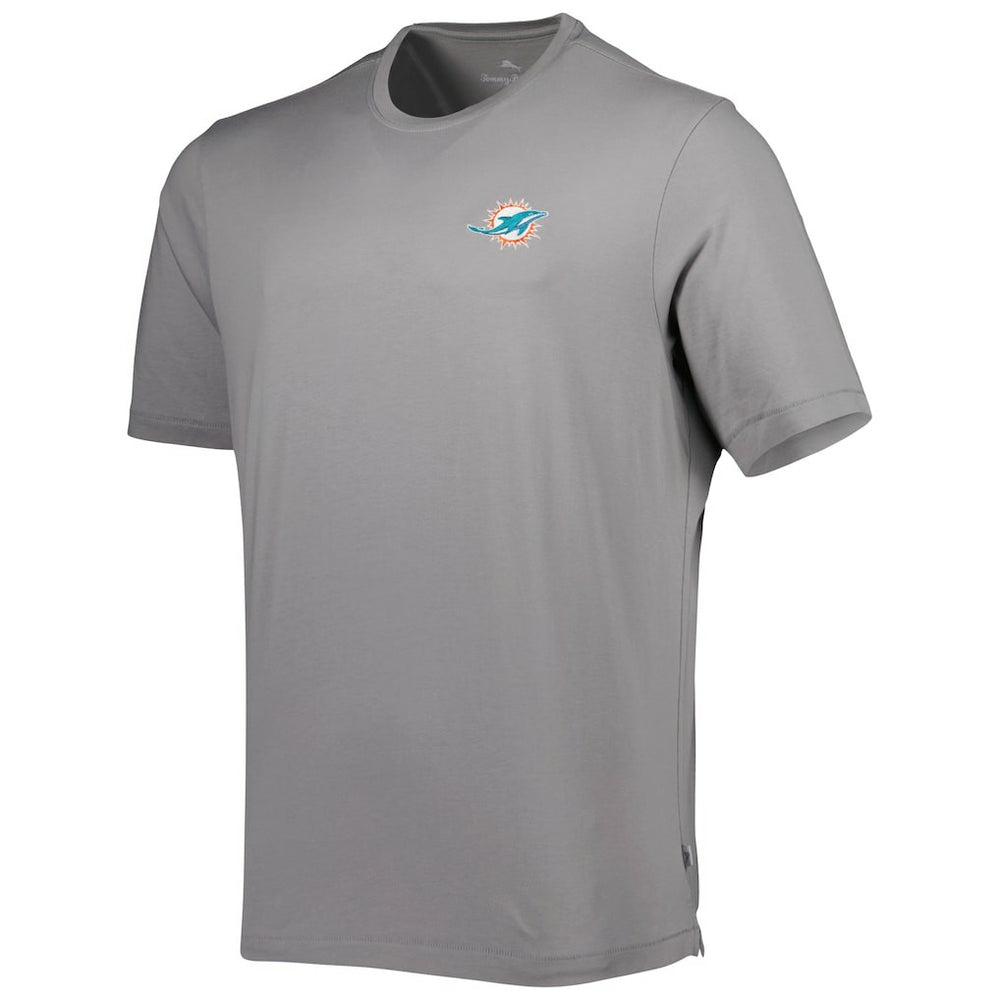 Miami Dolphins Bali Skyline T-Shirt - Gray - Tommy Bahama