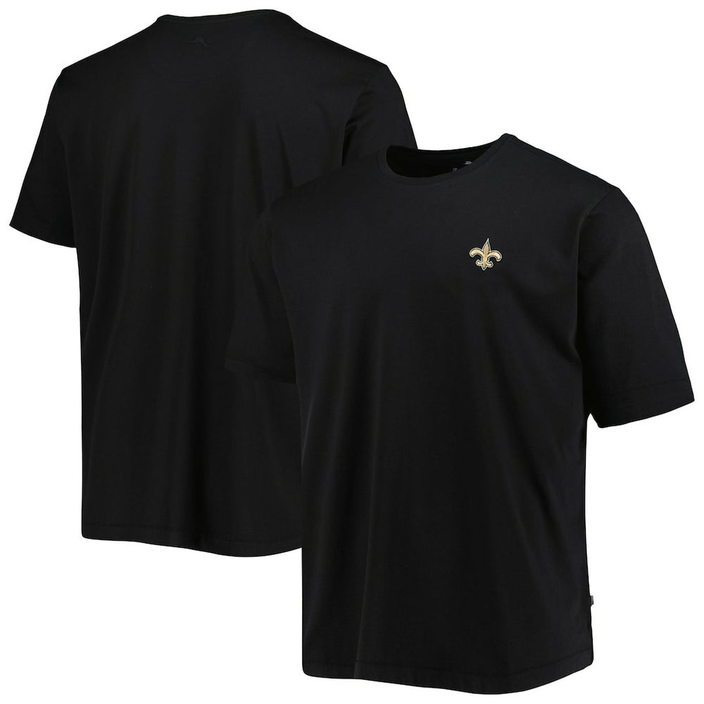 New Orleans Saints Bali Skyline T-Shirt - Black - Tommy Bahama