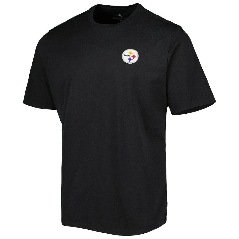 Pittsburgh Steelers Bali Skyline T-Shirt - Black - Tommy Bahama