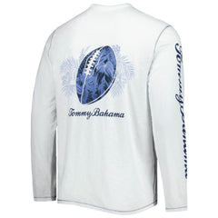 Denver Broncos Laces Out Billboard Long Sleeve T-Shirt - White - Tommy Bahama