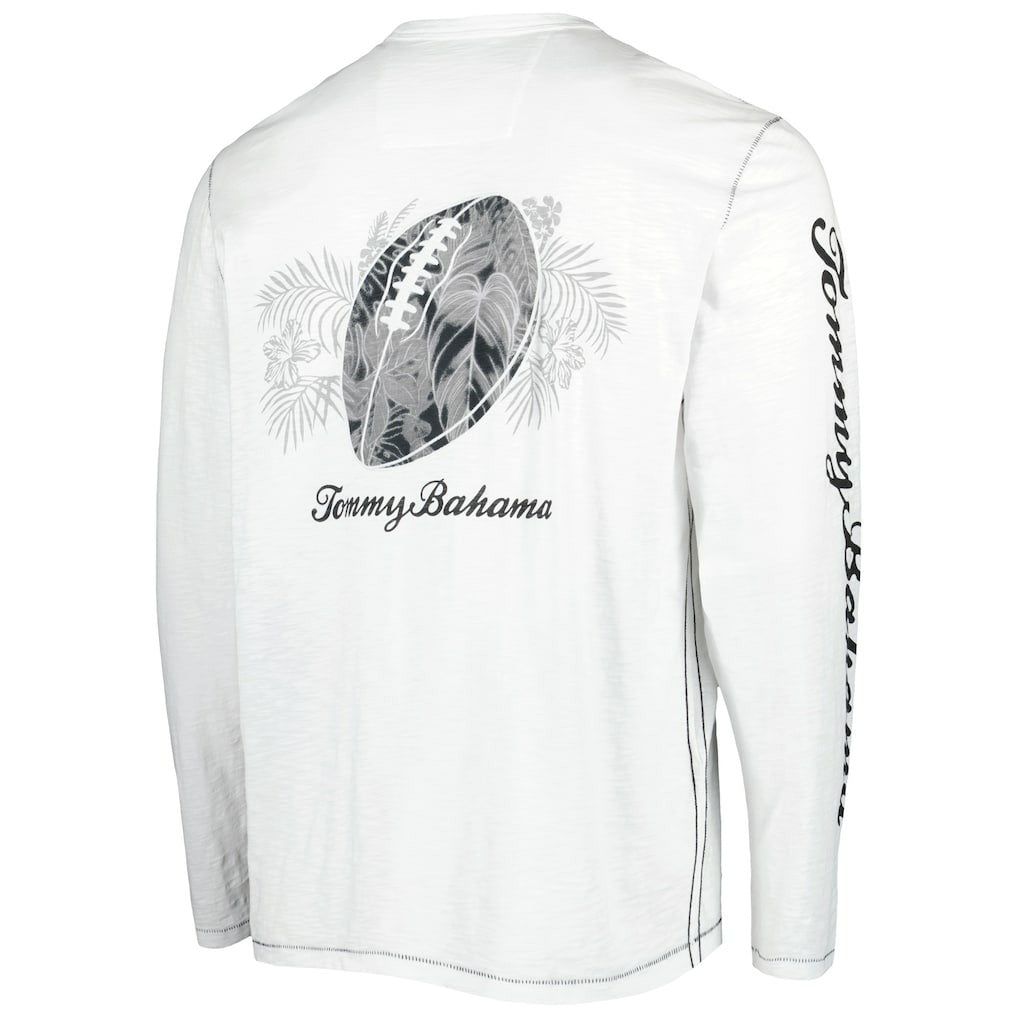 Minnesota Vikings Laces Out Billboard Long Sleeve T-Shirt - White - Tommy Bahama
