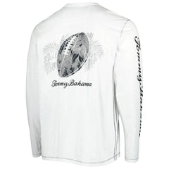 Minnesota Vikings Laces Out Billboard Long Sleeve T-Shirt - White - Tommy Bahama