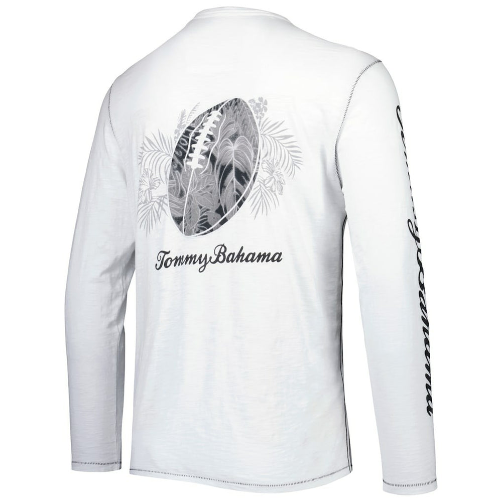 Philadelphia Eagles Laces Out Billboard Long Sleeve T-Shirt - White - Tommy Bahama
