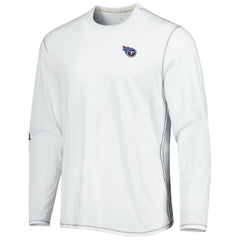 Tennessee Titans Laces Out Billboard Long Sleeve T-Shirt - White - Tommy Bahama