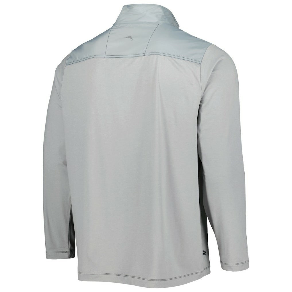 Pittsburgh Steelers On Deck IslandZone Half-Zip Jacket - Gray - Tommy Bahama