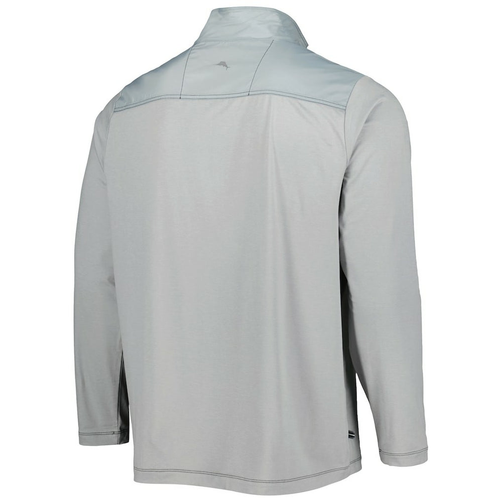 Pittsburgh Steelers On Deck IslandZone Half-Zip Jacket - Gray - Tommy Bahama