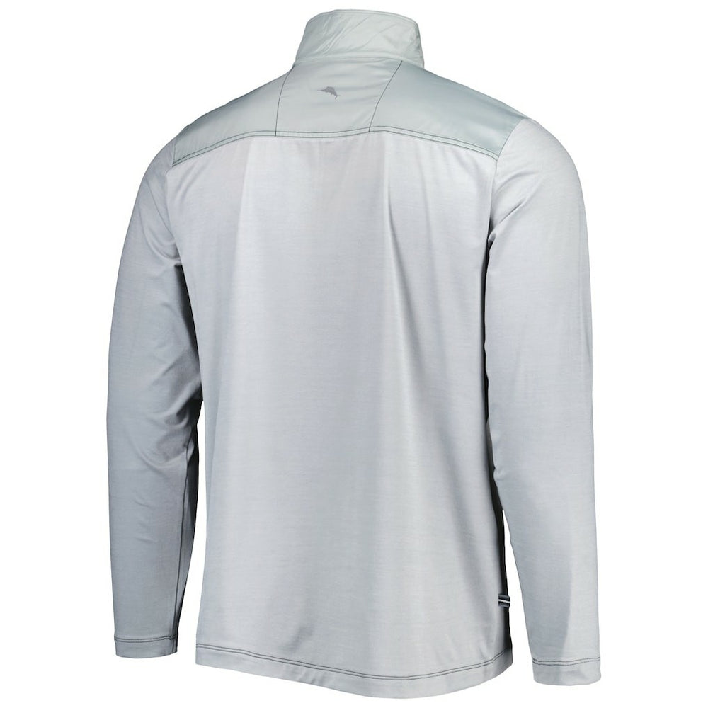 Washington Commanders On Deck IslandZone Half-Zip Jacket - Gray - Tommy Bahama