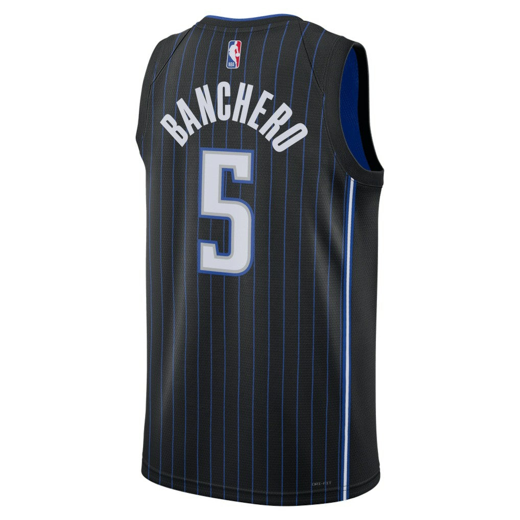 Nike Paolo Banchero Orlando Magic Unisex 2022 NBA Draft First Round Pick Swingman Jersey Icon Edition Black