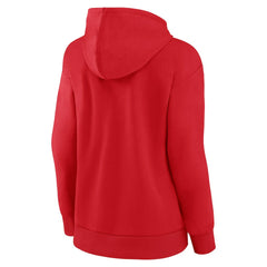 Kansas City Chiefs Women's Team Logo Victory Script Pullover Hoodie - Red - Fanatics