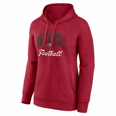 Tampa Bay Buccaneers Women's Team Logo Victory Script Pullover Hoodie - Red - Fanatics