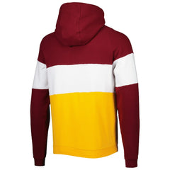 Washington Commanders New Era Colorblock Current Pullover Hoodie - Gold - NFL
