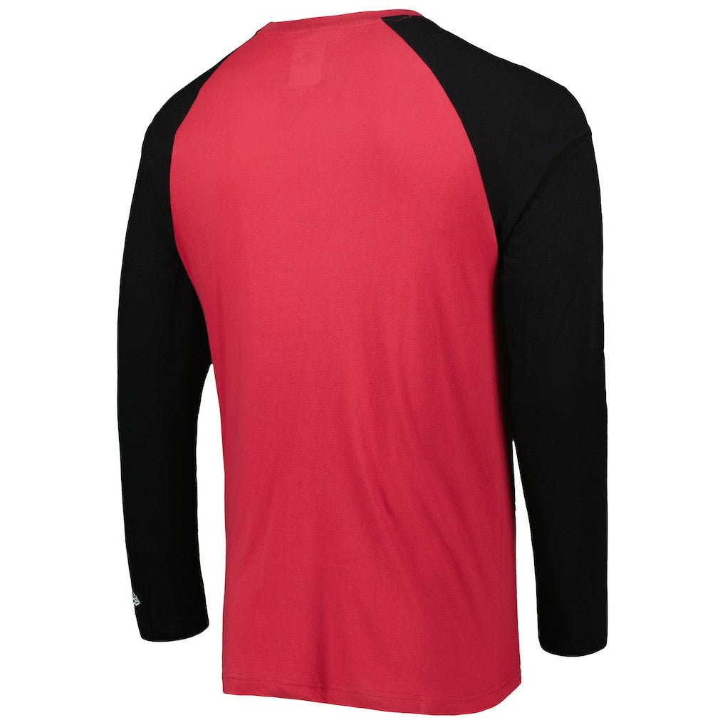 Arizona Cardinals New Era Current Raglan Long Sleeve T-Shirt - Cardinal - NFL