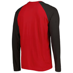 Tampa Bay Buccaneers New Era Current Raglan Long Sleeve T-Shirt - Red - NFL