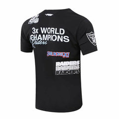 Las Vegas Raiders Pro Standard Championship T-Shirt - Black - NFL