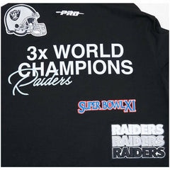 Las Vegas Raiders Pro Standard Championship T-Shirt - Black - NFL