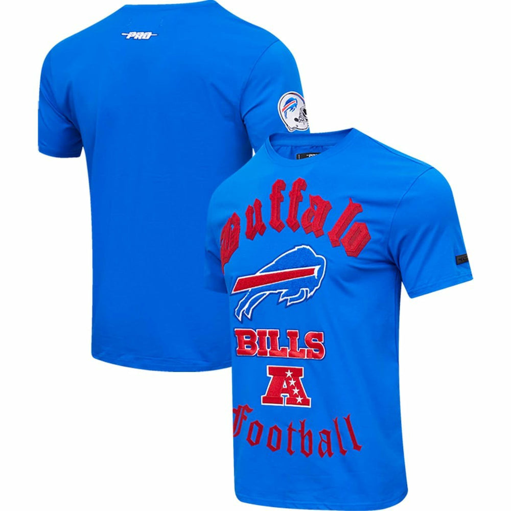 Buffalo Bills Pro Standard Old English T-Shirt - Royal - NFL