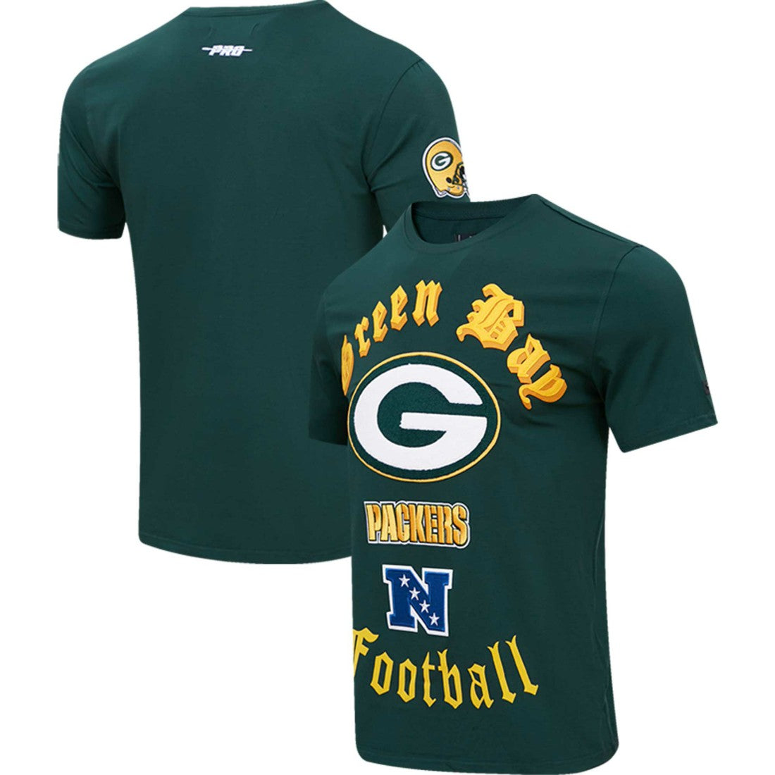 Green Bay Packers Pro Standard Old English T-Shirt - Green - NFL