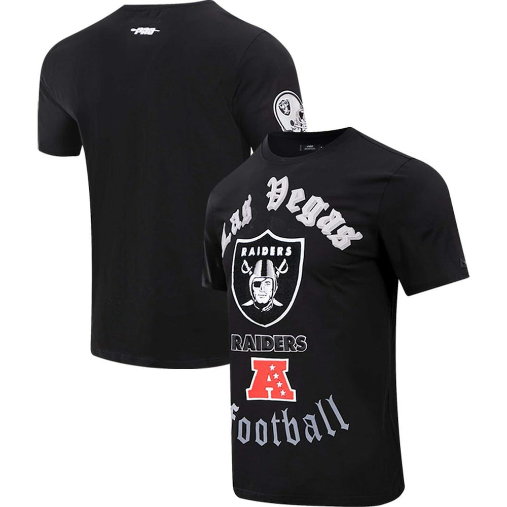 Las Vegas Raiders Pro Standard Old English T-Shirt - Black - NFL