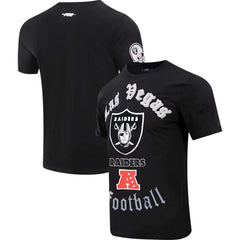 Las Vegas Raiders Pro Standard Old English T-Shirt - Black - NFL