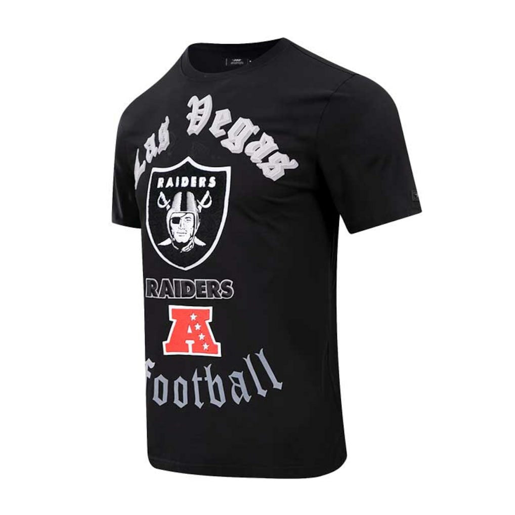 Las Vegas Raiders Pro Standard Old English T-Shirt - Black - NFL