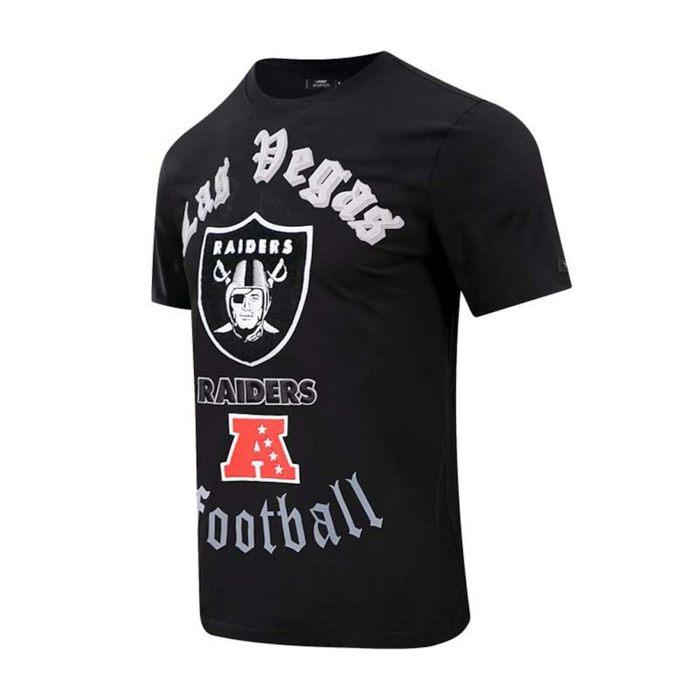 Las Vegas Raiders Pro Standard Old English T-Shirt - Black - NFL