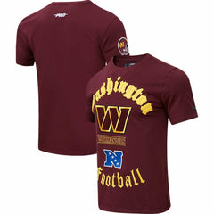 Washington Commanders Pro Standard Old English T-Shirt - Burgundy - NFL