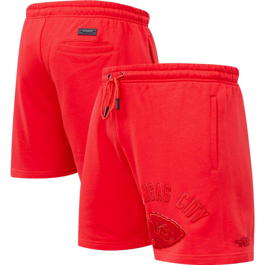 Kansas City Chiefs Pro Standard Triple Red Shorts - NFL